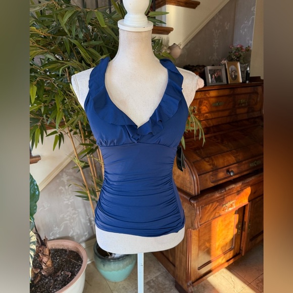 Lauren Ralph Lauren ladies tankini top NWT size 8 - Picture 7 of 12